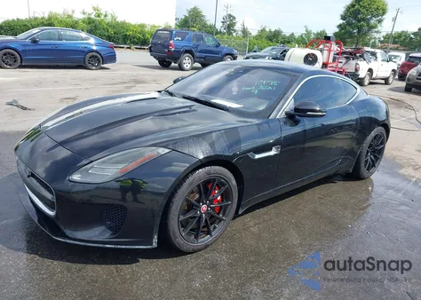 2018 Jaguar F-Type 296Hp z USA, uszkodzony, nr VIN SAJDD1GX2JCK54146